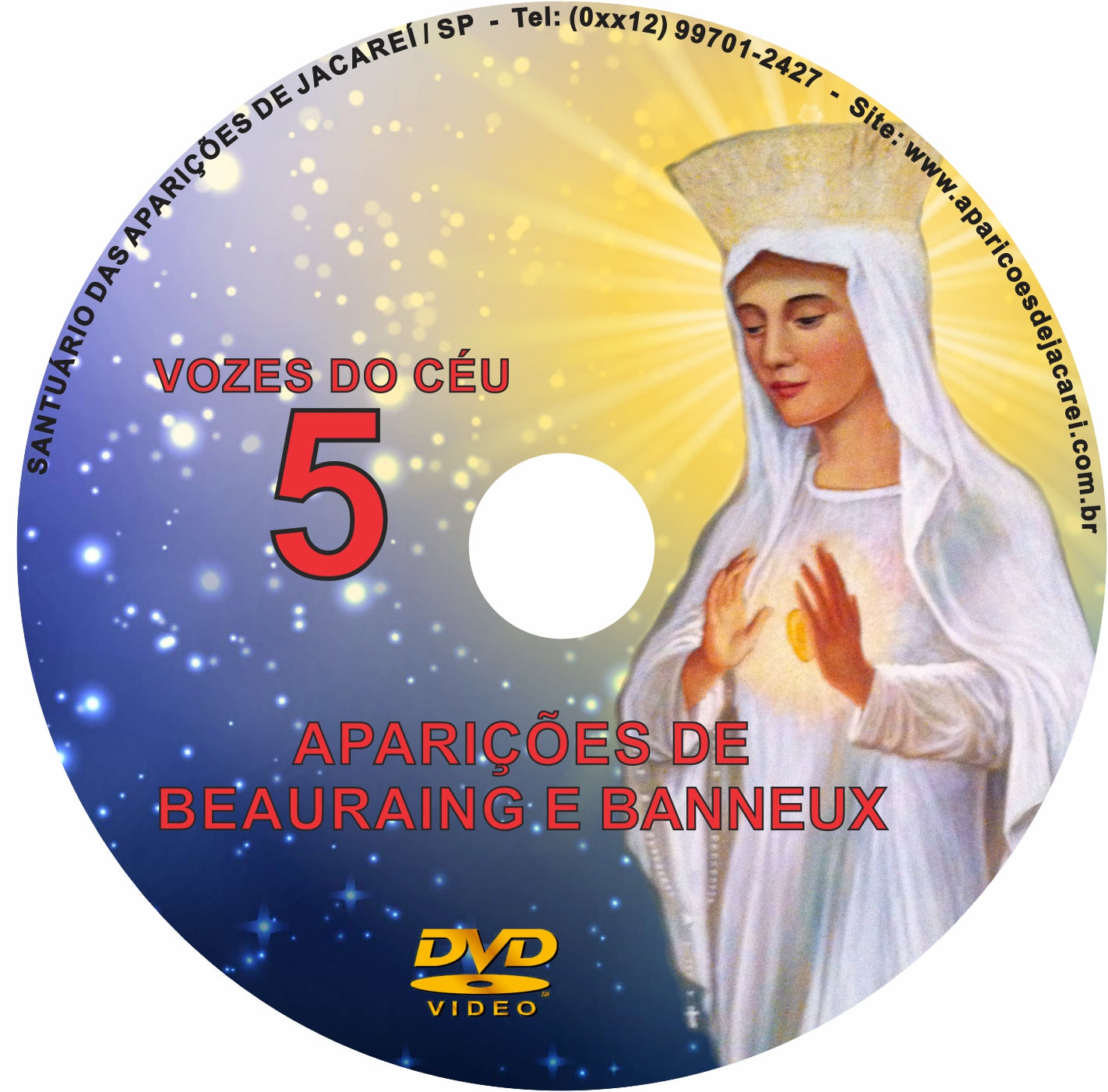 DVD Vozes do Céu 5 DVD Vozes do Céu 5